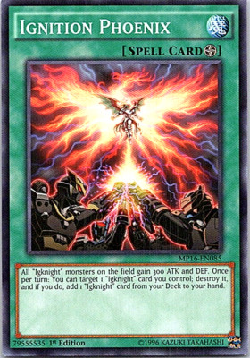 Ignition Phoenix MP16-EN085 Yu-Gi-Oh! Light Play 1st Edition -image