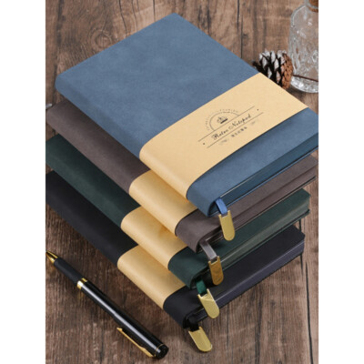 232 Pages PU Leather Journal A5/B5 Notebook Lined Paper Writing Diary Planner-image