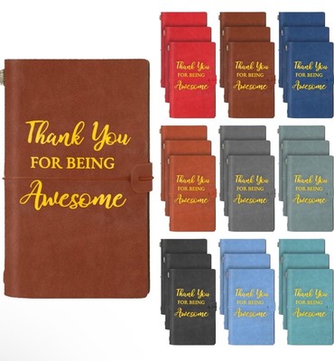 Journal Leather Bound Notebooks 4.7 × 7.9 in. Green-image