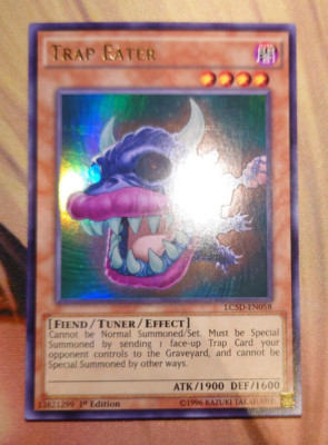 Yu-Gi-Oh! TCG Trap Eater Legendary Collection 5D's Lc5d-En058 1st Edition Ultra-image