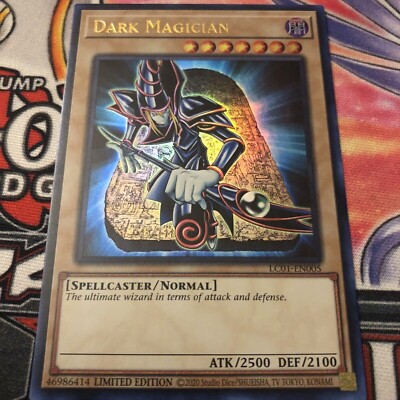 ( DARK MAGICIAN ) - Ultra Rare - LC01-EN005 - Limited - NM - Yu-Gi-Oh 25th-image