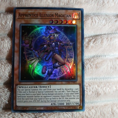 Apprentice Illusion Magician LED6-EN007 Magical Hero 1st Edition Super Rare LP-image