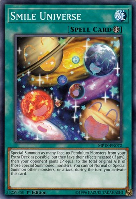 Smile Universe - MP18-EN072 - Common - 1st Edition - Lightly Played-image