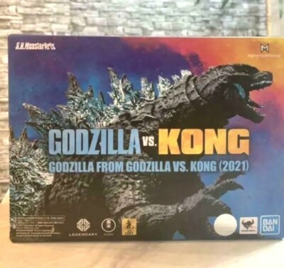 Godzilla Bandai Genuine S.H.MonsterArts Godzilla vs KONG Figure Super Rare F/S-image