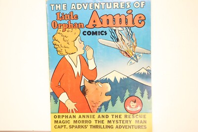 Vintage 1940's Adventures of Little Orphan Annie Quaker Giveaway Comic Book #2-image