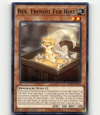 Yugioh Rex, Freight Fur Hire 25th Anniv. Tin: Dueling Heroes Mega Pack-image