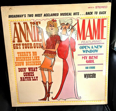 SEALED ANNIE GET YOUR GUN /MAME (SELECTIONS FROM) WYNCOTE RECORDS LP 1967 STEREO-image