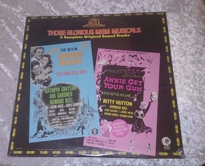MGM Musicals 1973 2LPs Limited  Annie Get Your Gun Showboat SEALED! NEW!-image