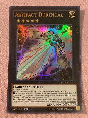 Yu-Gi-Oh! Artifact Durendal MP15-EN027 Ultra Rare 1st Ed Near Mint-image