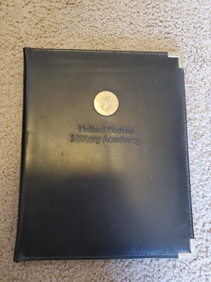 USMA leather bound legal pad cover-image