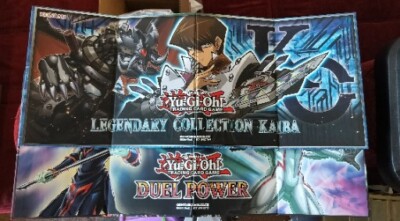 Yu-Gi-Oh! TCG Legendary Collection Kaiba & Duel Power Play Mat Board Lot Of 2-image