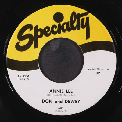 DON & DEWEY: annie lee / get your hat SPECIALTY 7