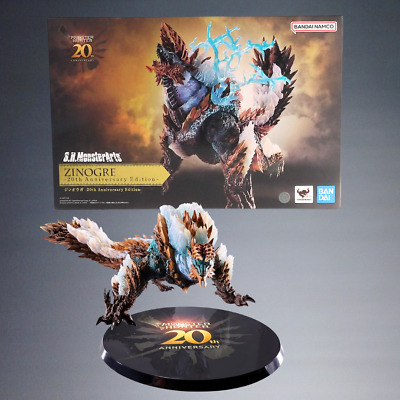 2024 BANDAI MONSTER HUNTER 20TH ANNIVERSARY ZINGORE S.H. MONSTERARTS FIGURE-image