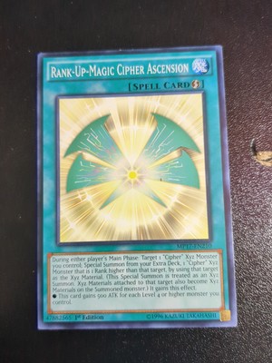 Rank-Up-Magic Cipher Ascension MP17-EN210 2017 Mega-Tins Mega Pack 1st Edition-image