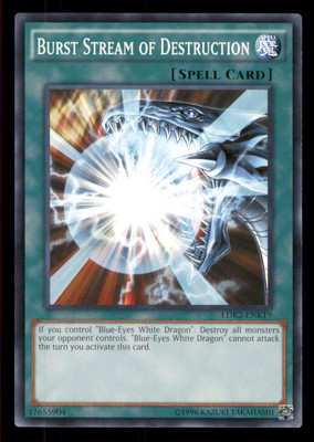 Yugioh Burst Stream of Destruction #LDK2-ENK19 Legendary Decks II LP-image