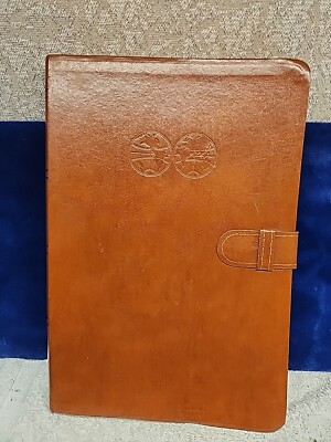 1999 Mystic seaport museum inc leather bound notebook-image