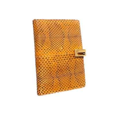 Vintage Gucci python small agenda-image