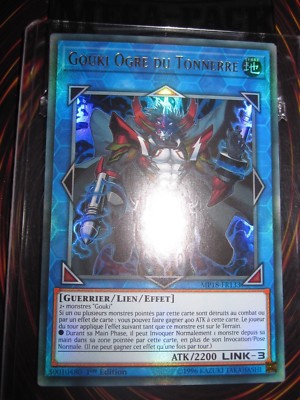 YU-GI-OH! UR GOUKI OGRE DU THONNERRE MP18-FR133 NEW EDITION 1 MEGA-TIN 2018-image