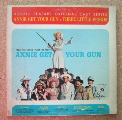 Double Feature Annie Get Your Gun & Three Little Words LP MGM E3768 ST  VG-image