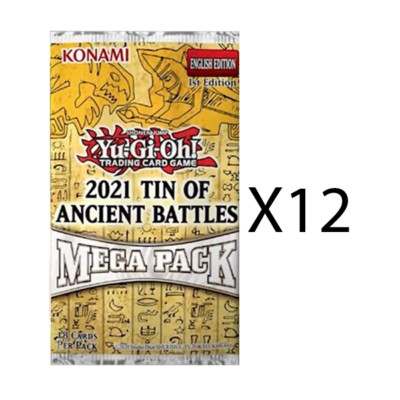 YuGiOh 2021 Tin of Ancient Battles Mega Pack [Bundle of 12]-image