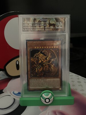 CC&G GEM MINT 9.5 Yu-Gi-Oh! TCG The Winged Dragon of Ra LDK2-ENS03 GRADED-image