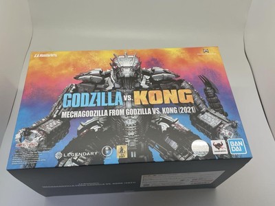 S.H. MonsterArts Mechagodzilla Godzilla vs. Kong Figure Opened, Near Mint-image
