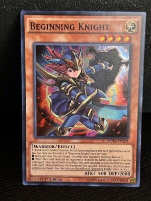 Beginning Knight MP16-EN123 2016 Mega-Tins Mega Pack-1st Edition 1st Edition-image