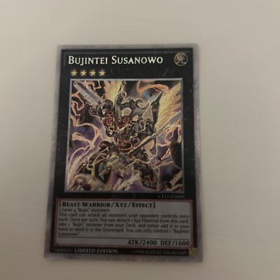 Bujintei Susanowo CT11-EN002 2014 Mega-Tins Limited Edition Near Mint Condition-image