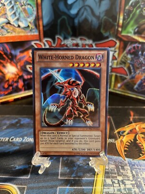 White-Horned Dragon #LCYW-EN164 Super Rare Legendary Collection 3 Yugi’s World-image