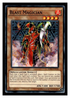 Yu-Gi-Oh! Legendary Decks II Blast Magician #LDK2-ENY18-image