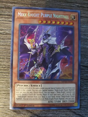 Yu-Gi-Oh! Mekk-Knight Purple Nightfall 2018 Mega-Tin Mega Pack MP18-EN183. *NM*-image
