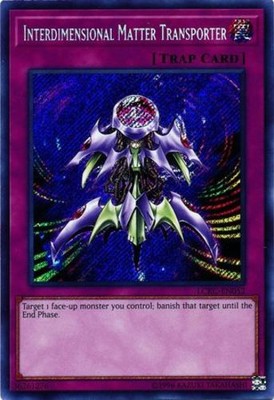 Yugioh! Interdimensional Matter Transporter - LCKC-EN052 - Secret Rare - Unlimit-image