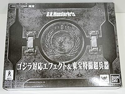 S.H. MonsterArts Effects & Toho Special Super Weapons Set Godzilla New-image