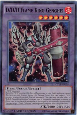  2016 Mega-Tins, D/D/D Flame King Genghis (Lt Play)  ZS 46	p2-16697-image