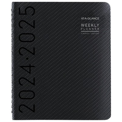 Planner 2024-2025 Academic, Weekly & Monthly, Half-Hourly Appointment Book, 8...-image