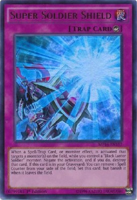 Super Soldier Shield - MP16-EN157 - Ultra Rare - 1st Edition Near Mint 2016 Mega-image