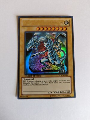 Yu-Gi-Oh! TCG Blue-Eyes White Dragon Legendary Collection LC01-EN004 Limited...-image