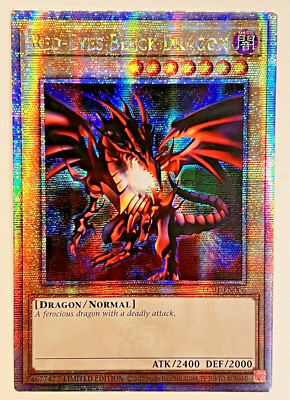 YuGiOh! Red-Eyes Black Dragon (Quarter Century Secret Rare) LC01-EN006 | MINT-image