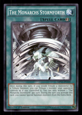 Yugioh The Monarchs Stormforth #MP15-EN109 2015 Mega-Tins Mega Pack LP-image