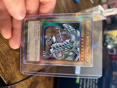 Yugioh Blue-Eyes White Dragon LC01-EN004 25th Anniversary Quarter Century SR NM+-image