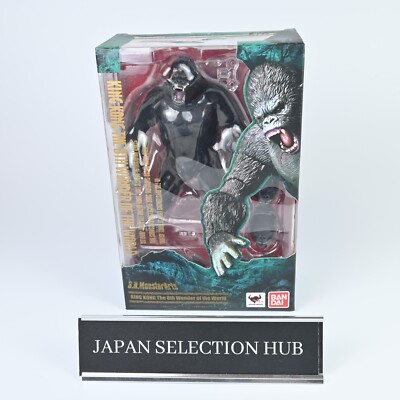 S.H MonsterArts KING KONG 2005 The 8th Wonder Of The World Figure Bandai Japan-image