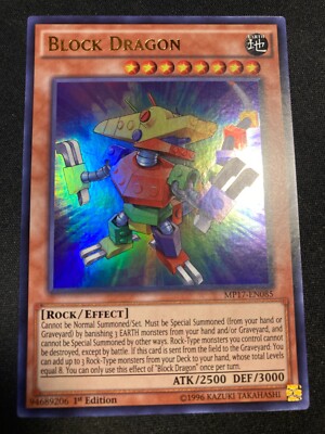 Block Dragon - MP17-EN085 - Ultra Rare - 1st Edition Near Mint-image