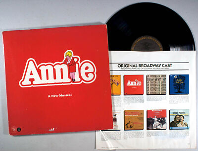 Annie (Broadway) (1977) Stereo / Quadraphonic Vinyl LP • Soundtrack-image