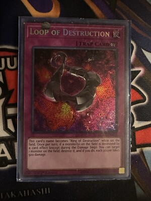 Loop of Destruction (Secret Rare) LCKC-EN110 Legendary Collection Kaiba 1st...-image