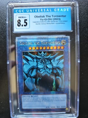Obelisk The Tormentor LC01-EN001 Limited Edition CGC 8.5-image