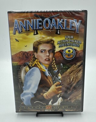 Annie Oakley, Volume 8 (DVD, 1956) Gail Davis / Brand New Sealed OOP Tv Series-image