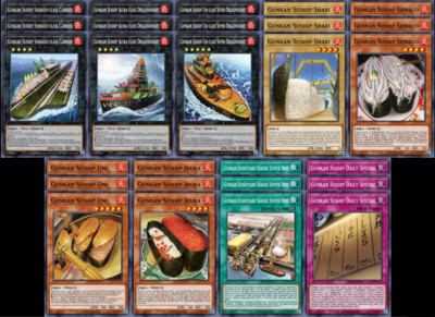 🔥 Yugioh 27x Card Gunkan Deck Core/Playset MP22 MEGA TINS-image