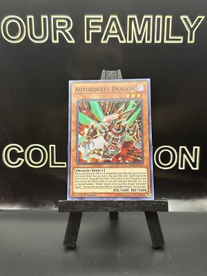 MP18-EN111 Autorokket Dragon Super Rare 1st Edition Mint YuGiOh Card NM-image