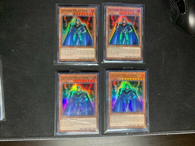 4 x Legendary Knight Timaeus (Green,Gold,Purple,blue) | DLCS-EN001 1st-image