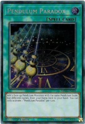 ( PENDULUM PARADOX ) - Secret - MP18-EN209 - 1st - NM - Mega Tin 2018-image